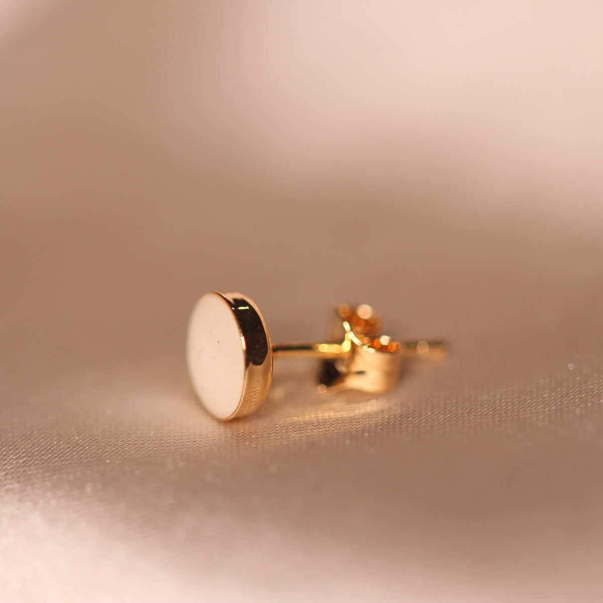 Luxe Gold Stud Earrings