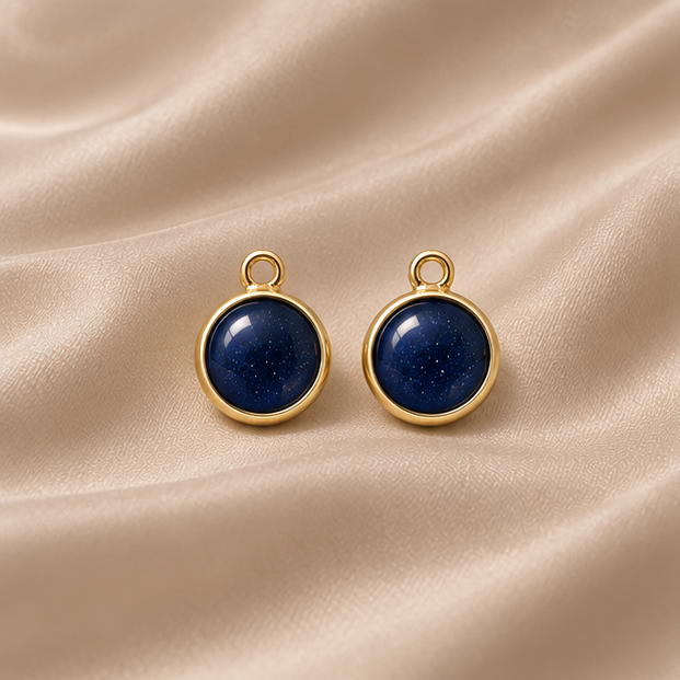 Luxe Gold Hoop Mix & Match Drops (Additional drops only, no hoops)