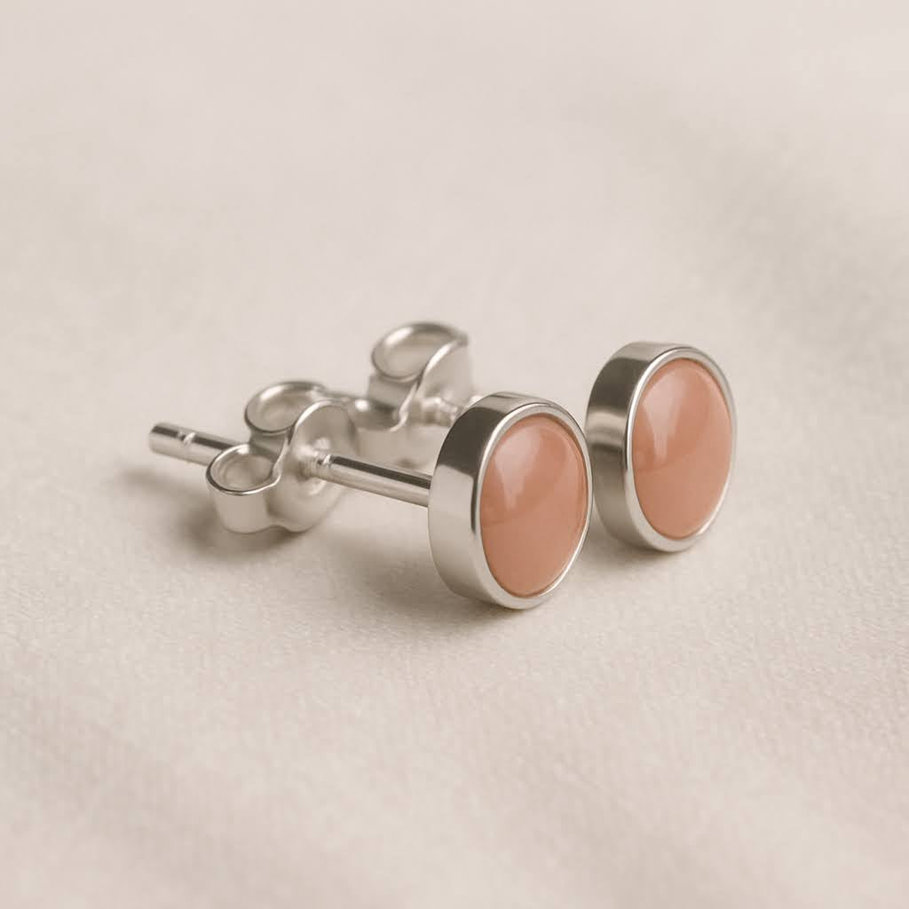 Signature Silver Stud Earrings