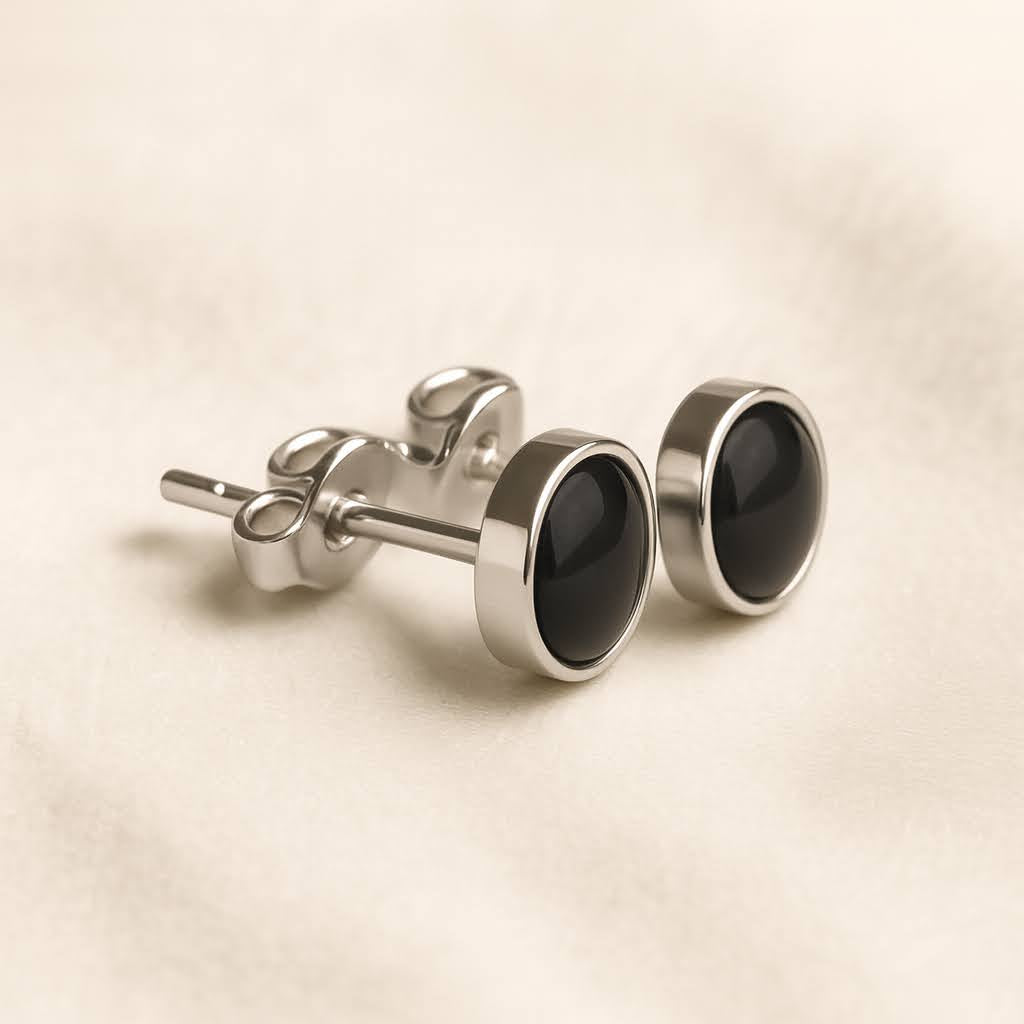 Signature Silver Stud Earrings