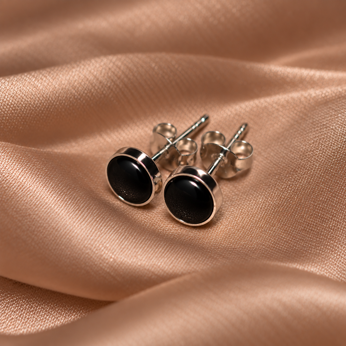 Signature Silver Stud Earrings