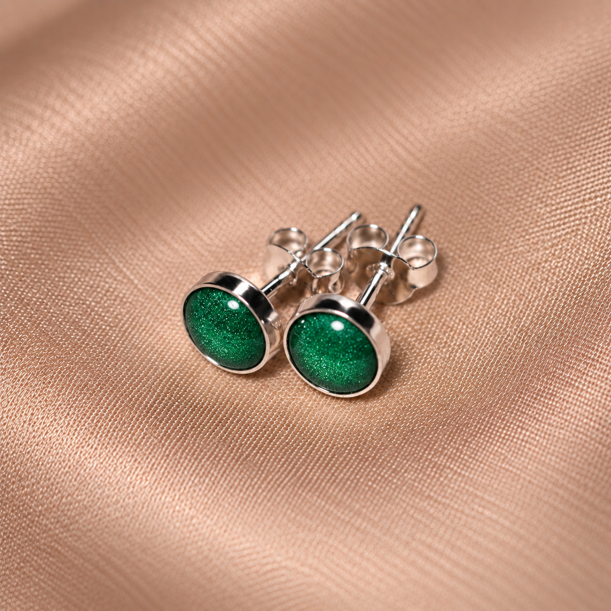 Signature Silver Stud Earrings