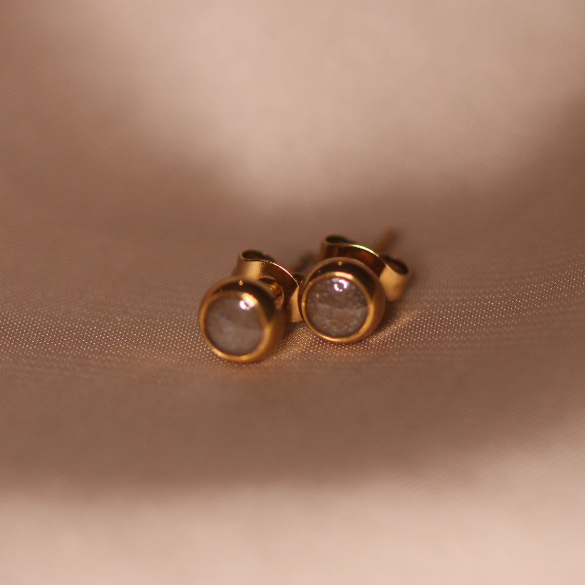 Everyday Gold Stainless Steel Stud Earrings