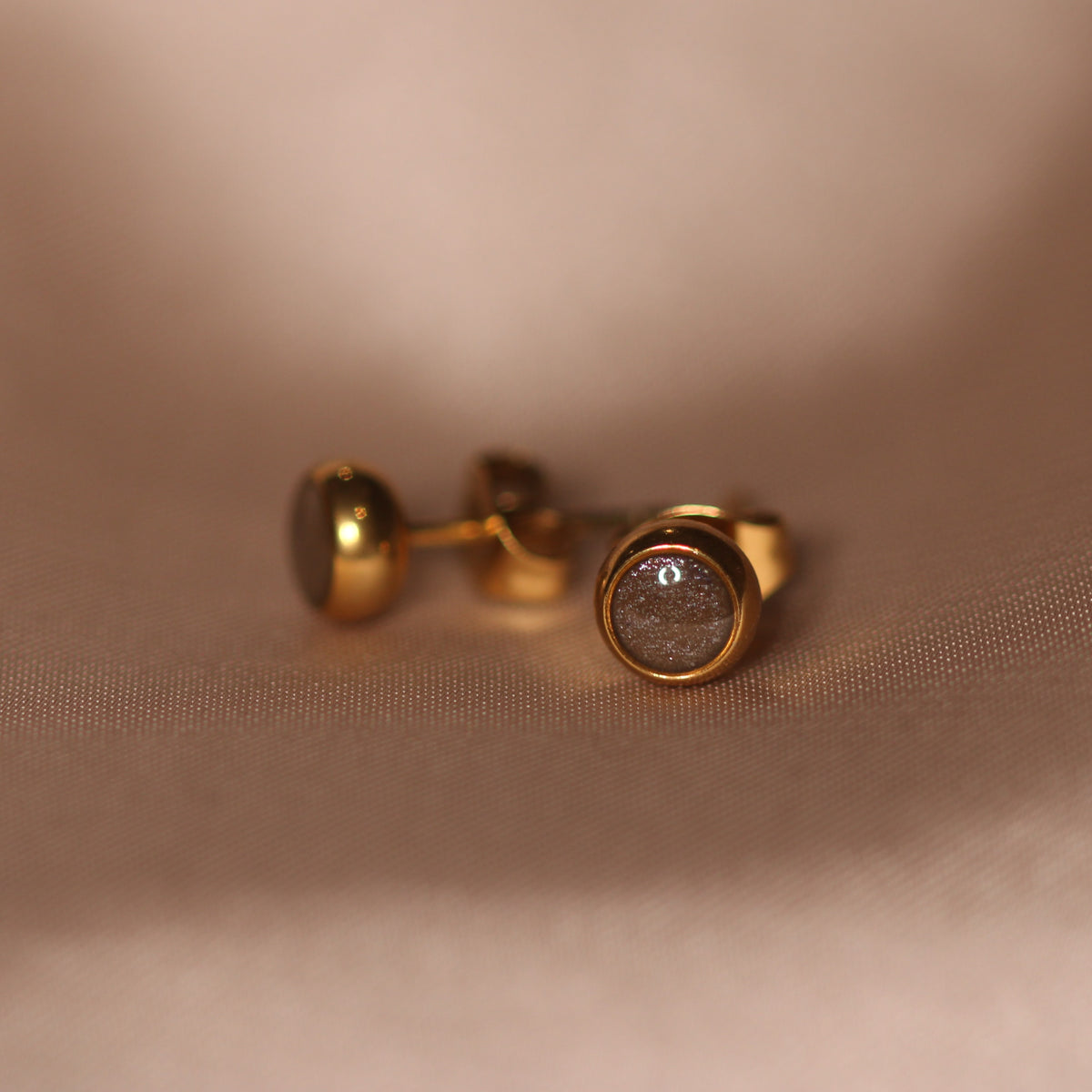Everyday Gold Stainless Steel Stud Earrings