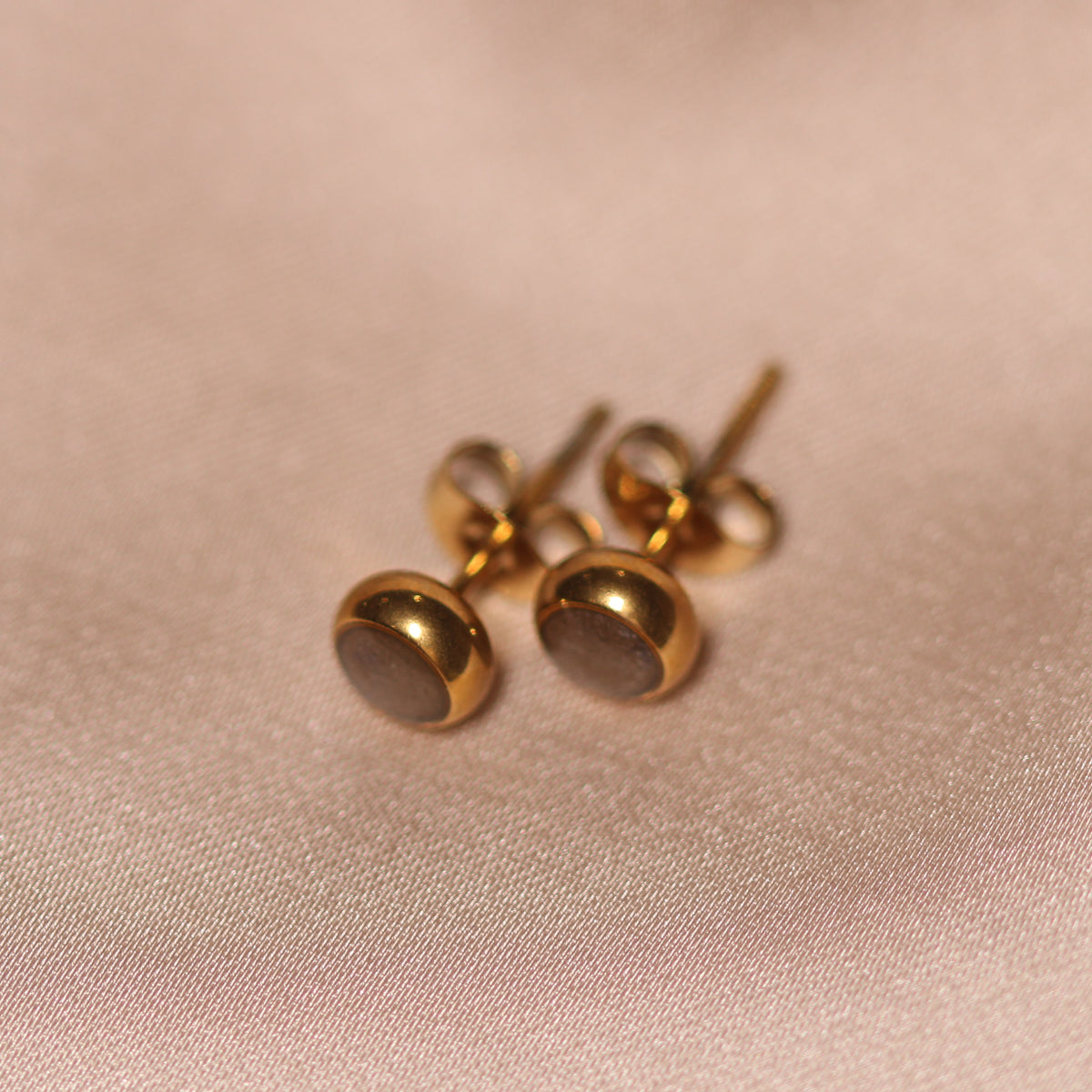Everyday Gold Stainless Steel Stud Earrings
