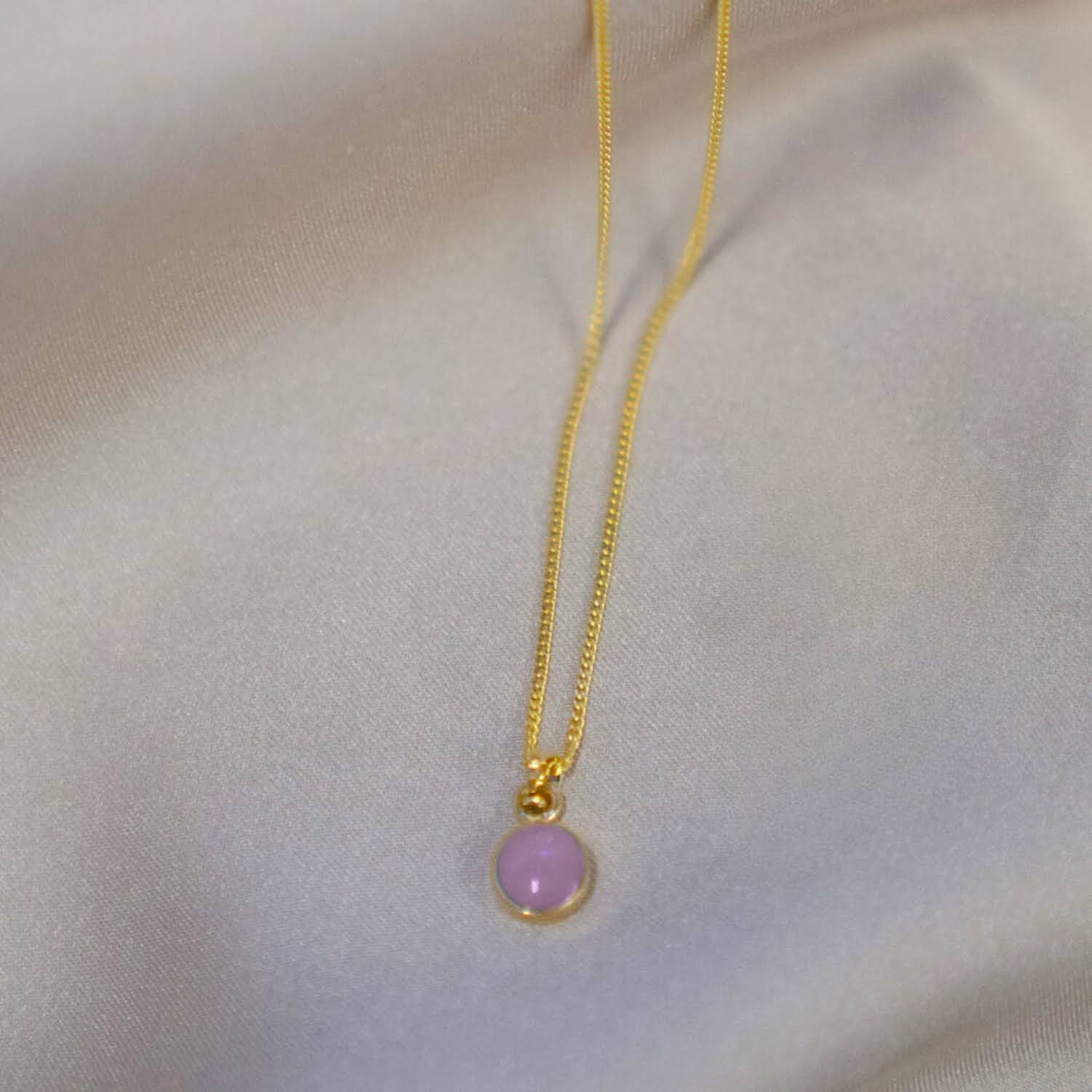 Luxe Gold Pendant Drop Necklace