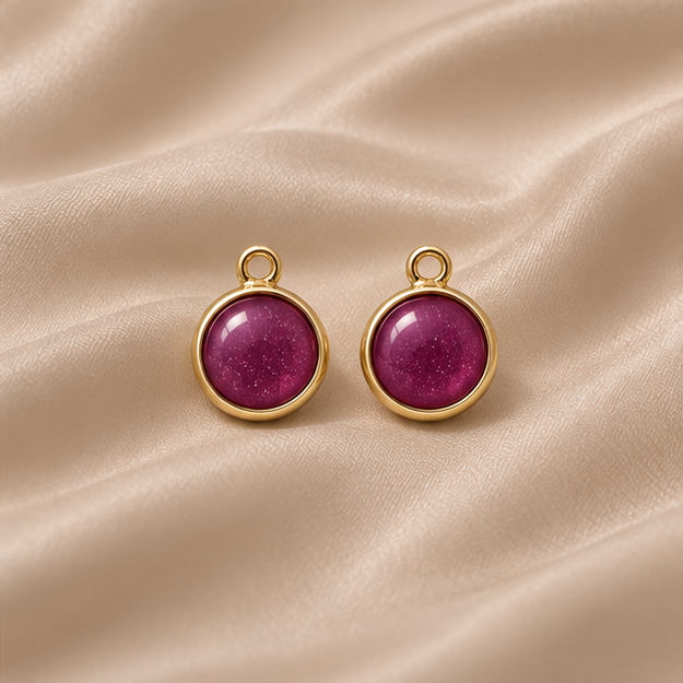 Luxe Gold Hoop Mix & Match Drops (Additional drops only, no hoops)