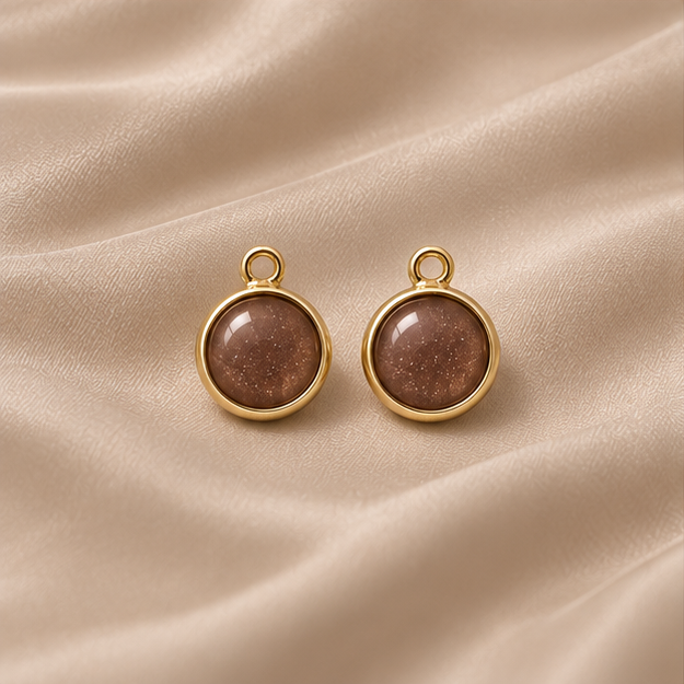 Luxe Gold Hoop Mix & Match Drops (Additional drops only, no hoops)