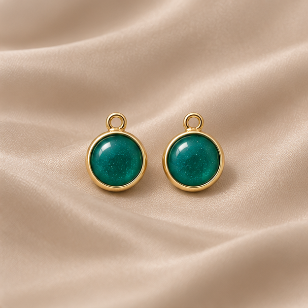 Luxe Gold Hoop Mix & Match Drops (Additional drops only, no hoops)