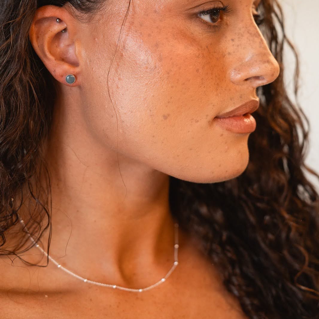 Signature Silver Ball Chain Necklace