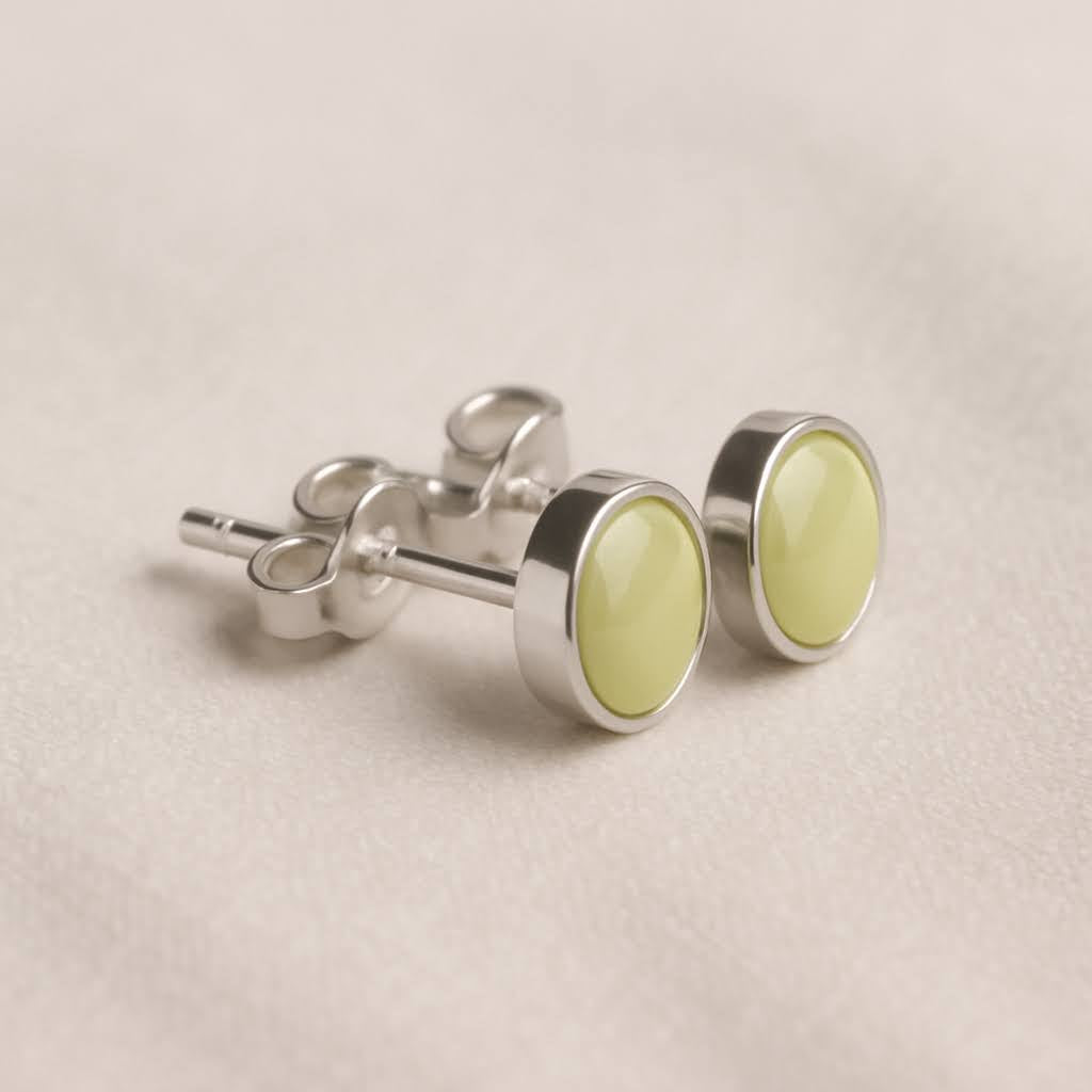 Signature Silver Stud Earrings