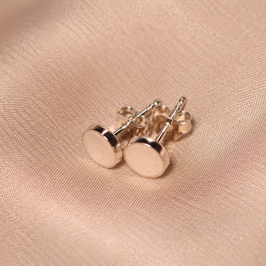 Signature Silver Stud Earrings
